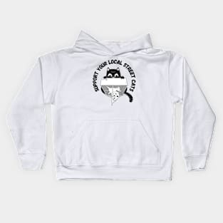 Support Your Local Street Cats Kids Hoodie